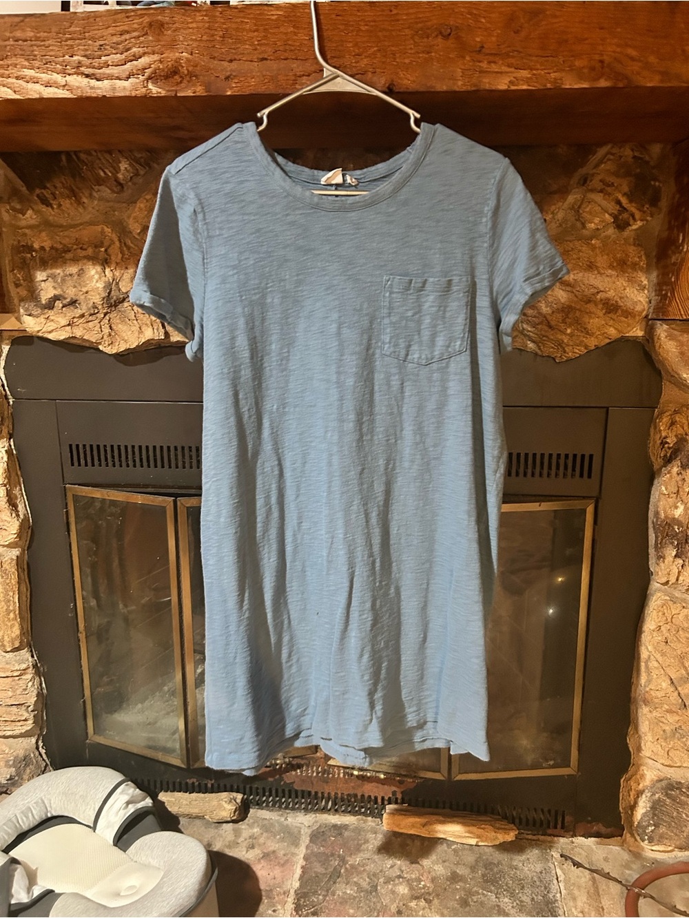 GAP Light Blue Midi T-Shirt Dress